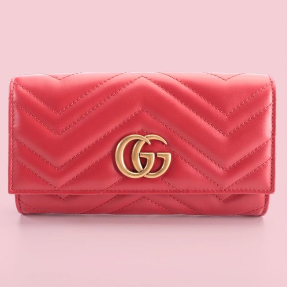 Gucci GG Marmont Continental Wallet - NIB